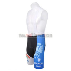 2012 Team BIANCHI Cycle Bib Shorts Blue White