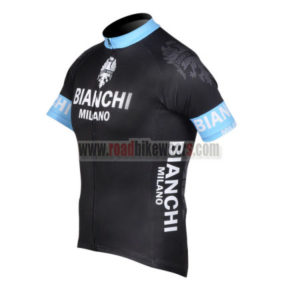 2012 Team BIANCHI Cycle Jersey Shirt ropa de ciclismo Black Blue