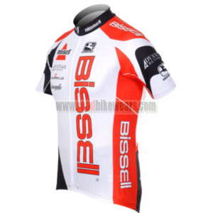 2012 Team BISSELL Cycle Jersey Shirt ropa de ciclismo