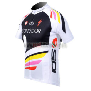 2012 Team CONTADOR Cycle Jersey Shirt maillot cycliste
