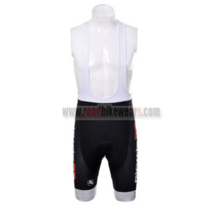 2012 Team GIORDANA Cycling Bib Shorts Black White