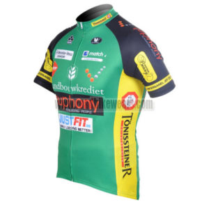 2012 Team Landbouwkrediet enphony Cycle Jersey Shirt ropa de ciclismo