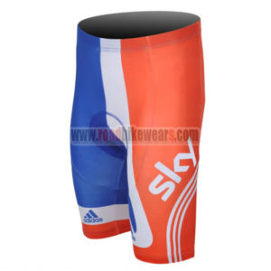 2012 Team SKY Cycling Shorts Red Blue