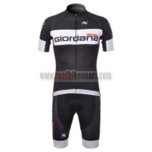 2012 Team Giordana Cycling Kit Black