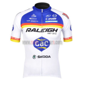 2012 Team RALEIGH SKODA Cycling Jersey Shirt ropa de ciclismo