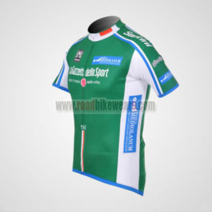 2012 Team Tour de italy Biking Jersey Shirt maillot cycliste Green