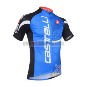 2013 Team CASTELLI Road Bike Jersey Blue