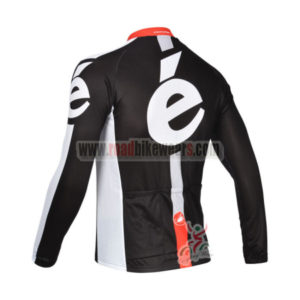 2013 Team Cervelo Bicycle Long Jersey Black