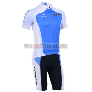 2013 Team NALINI Pro Cycling Kit Blue White