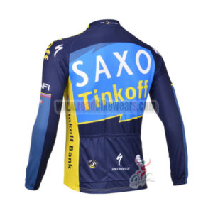 2013 Team SAXO BANK Pro Cycle Long Sleeve Jersey