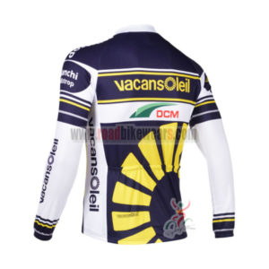 2013 Team Vacansoleil Cycle Long Sleeve Jersey