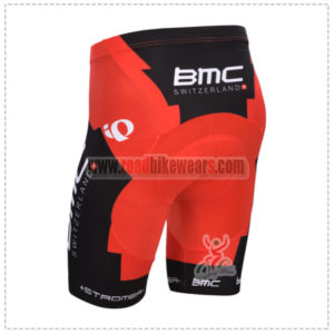 2014 Team BMC Bike Shorts Red Black