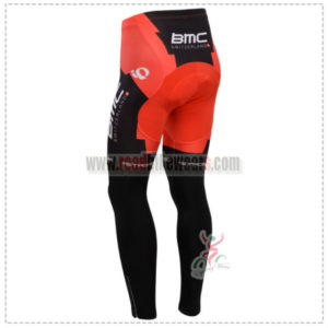 2014 Team BMC Biking Long Pants Red Black