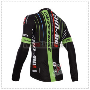 2014 Team CANNONDALE SHO-AIR Pro Bicycle Long Jersey Black