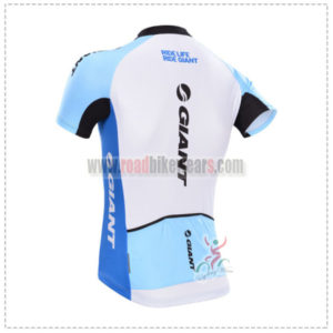 2014 Team GIANT Riding Jersey White Blue