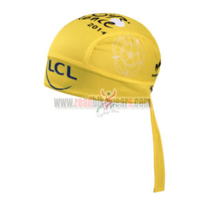2014 Tour de France Cycling Bandana Yellow