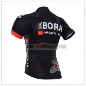 2015 Team BORA ARGON 18 Bicycle Jersey Black