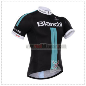 2015 Team BIANCHI Cycling Jersey Black