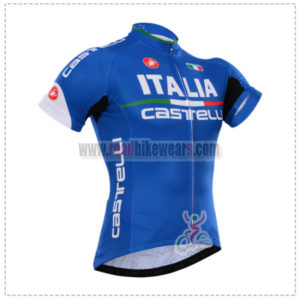 2015 Team ITALIA Cycling Jersey Blue