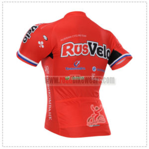 2015 Team RusVelo Bicycle Jersey Red