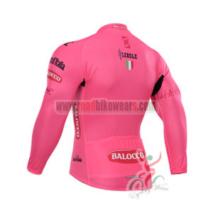 2015 Tour de Italia Bicycle Long Jersey Pink