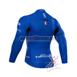 2015 Tour de Italia Biking Long Jersey Blue