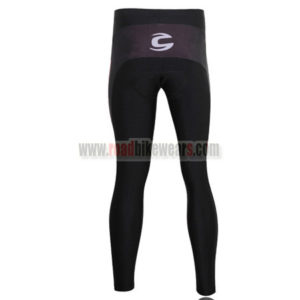 2009 Team Cannondale Cycle Long Pants Black Red