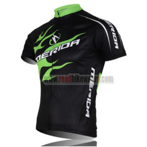 2013 Team MERIDA Bike Jersey Black Green