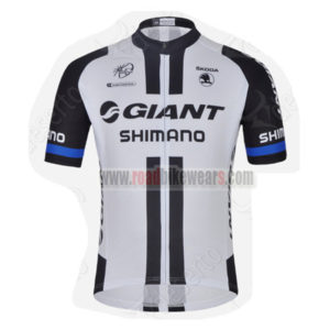 2014 GIANT Cycling Jersey White Black