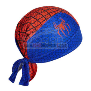 2014 The Amazing Spiderman Riding Bandana Head Scarf Red Blue