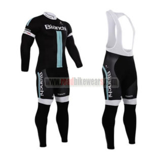 2015 Team BIANCHI Cycling Long Bib Kit