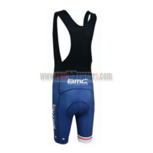 2015 Team BMC Cycling Black Bib Shorts Blue