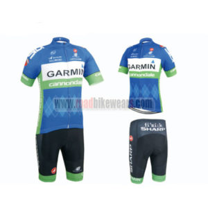 2015 Team GARMIN Bicycle Kit Blue
