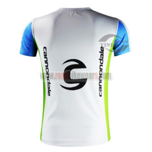 2015 Team GARMIN Cannondale Cycling Outdoor Sport Apparel Sweatshirt Round Neck T-shirt White