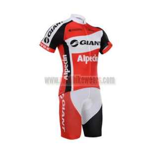 2015 Team GIANT Alpecin Cycling Kit Red White
