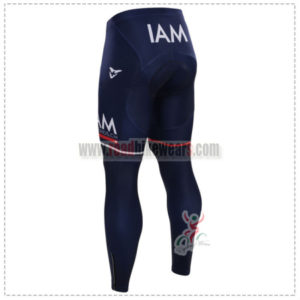 2015 Team IAM SCOTT Bicycle Long Pants Tights Blue