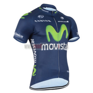 2015 Team Movistar Cycling Jersey Blue