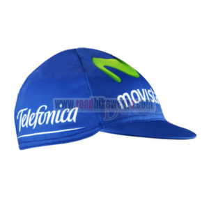 2015 Team Movistar Riding Cap Hat Blue