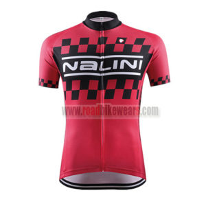 2015 Team NALINI Cycling Jersey Red