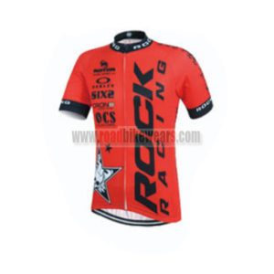 2015 Team ROCK RACING Cycling Jersey Red