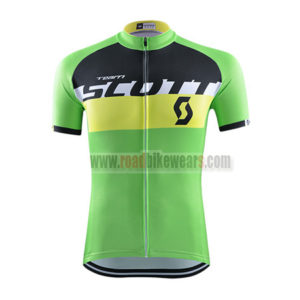 2015 Team SCOTT Cycling Jersey Shirt Green