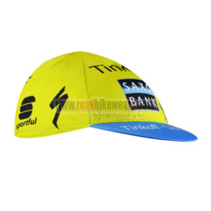 2015 Team Tinkoff SAXO BANK Biking Cap Hat Yellow