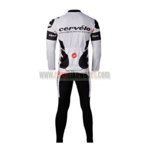2010 Team Cervelo 3T Riding Long Suit White