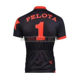 2010 Team Johnny's Bicycle Jersey Black Red