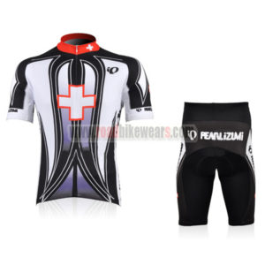 2010 Team Pearl Izumi Cycling Short Kit Black Cross