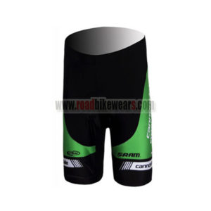 2011 Team Cannondale Cycling Shorts Bottoms Black Green