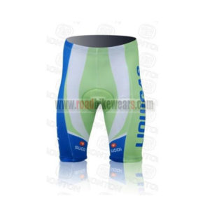 2011 Team LIQUIGAS cannondale Cycling Shorts White Green Blue