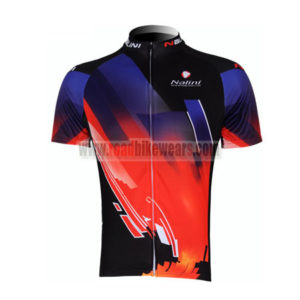 2011 Team Nalini Bicycle Maillot Jersey Shirt Blue Red Black