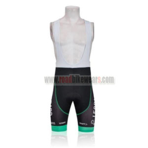 2011 Team TREK Cycling Bib Shorts Black White Green