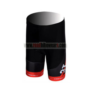2012 Team 3T Castelli Cycling Shorts Bottoms Black Red
